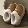 Fashion Women New Winter Home Warm Slippers Female Fashion Flats House Plush Slides Lightweight Comfort Warm Non-slip Cotton Slippers