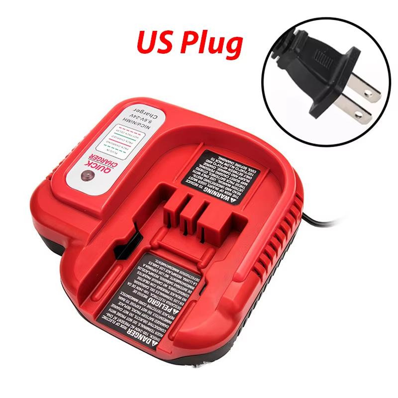Replacement Battery Charger For Black & Decker Ni-CD Ni-MH Battery Multi-Volt 9.6V/12V/14.4V/18V Fast Battery Charger