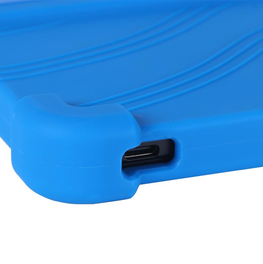 4 Thicken Cornors Silicone Cover Case with Kickstand For PRITOM Tronpad L8 8" Tablet PC Soft Shockproof Protector Funda