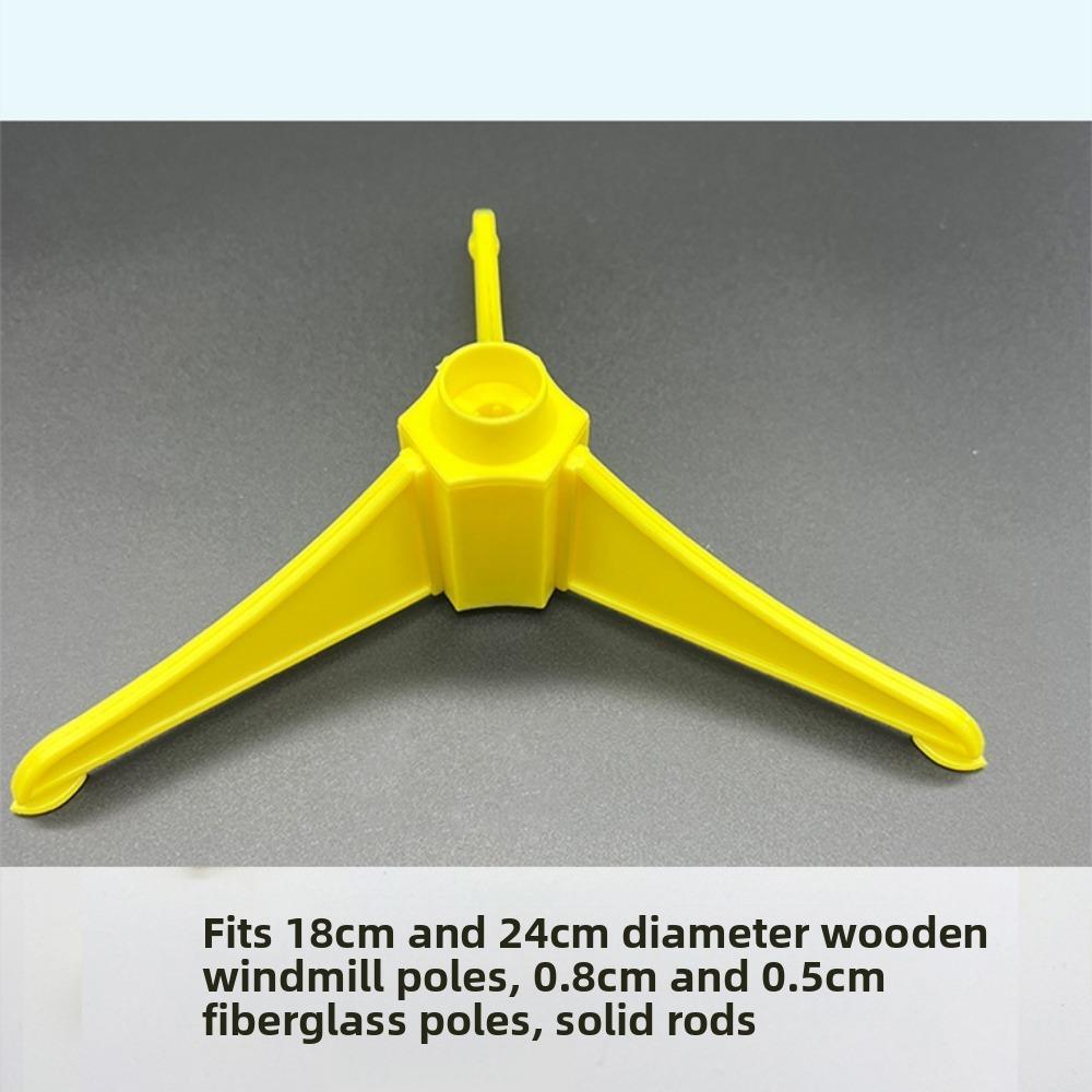 18/24/32cm Color Changing Windmill Stake Standing Lawn Pinwheel  Outdoor Party Picnic Decor