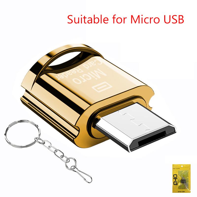 Tf Card Reader Tf Card To Type-C Card Reader Otg Adapter Memory Card To Usb C High Speed For Mobiles Phones Laptop B