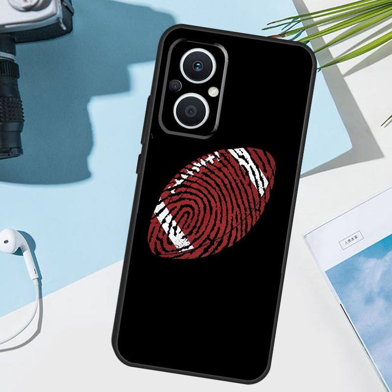 American football player sport Cover For OPPO Reno 13 F 10 11 12 14 Pro 11F 12F 14F 7 8 Lite OPPO Find X9 X8 X5 X6 Pro Case