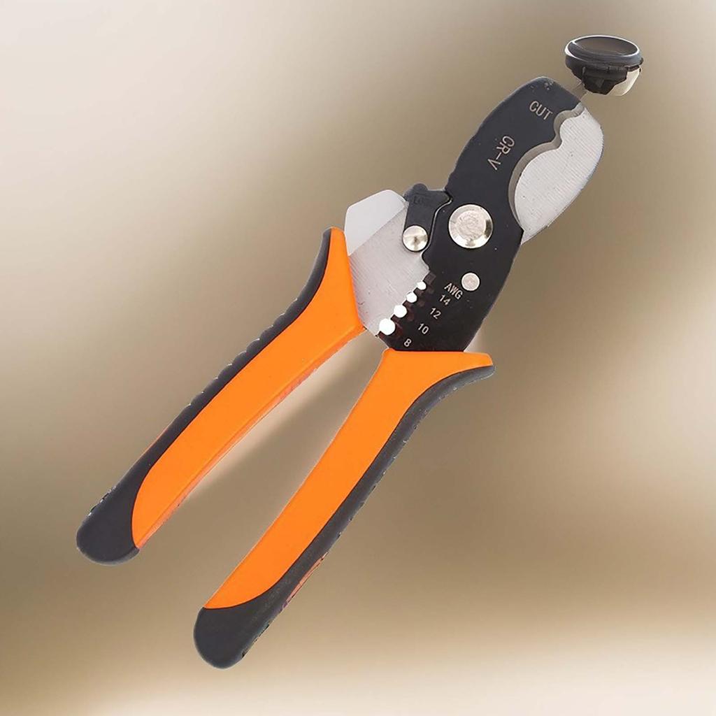 Wire Stripper Electrician Cable Stripping Pliers Multi-function Wire Crimping Pliers