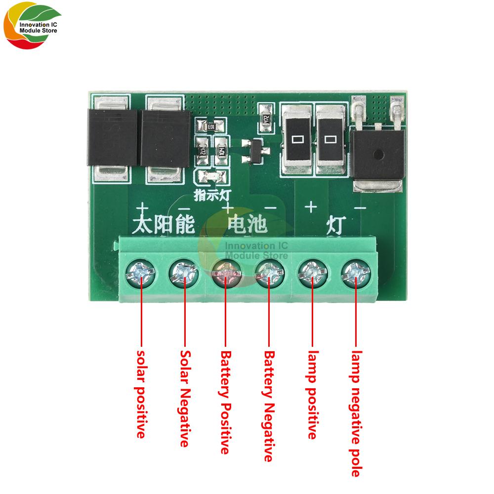 DC 6-45V Driver Module Solar Street Light Control Circuit Board LED Light Fully Automatic Solar Light Drive Control Board