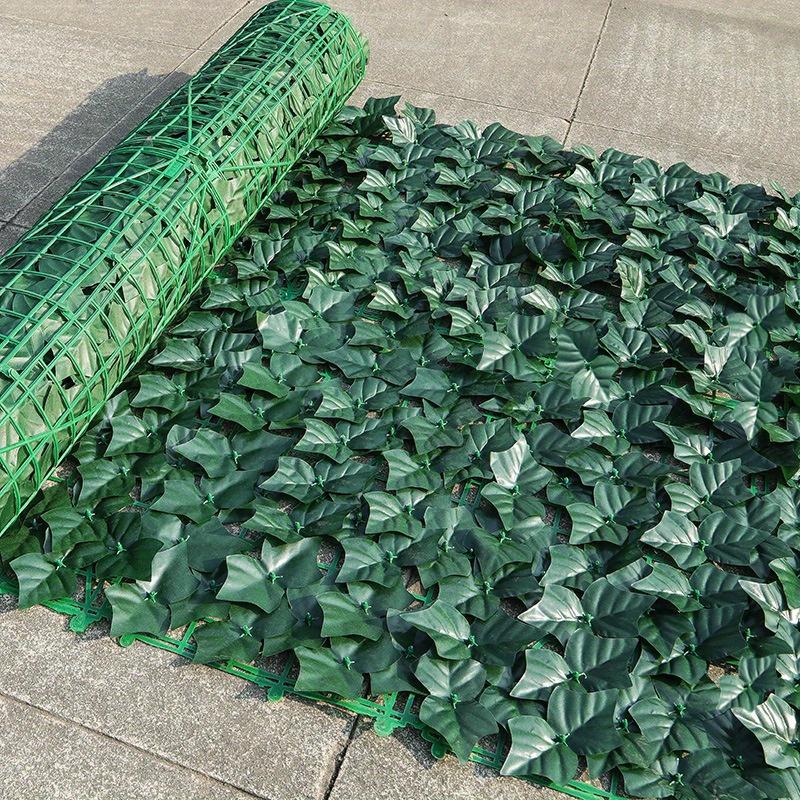 1pc Evergreen Artificial Ivy Privacy Fence Screen - Plastic Hedge Wall with Faux Greenery for Outdoor Decor, Home, Garden