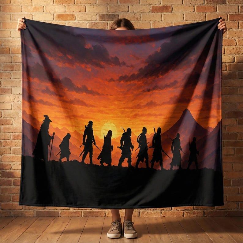 Fantasy tapestry 75x100 чёрный