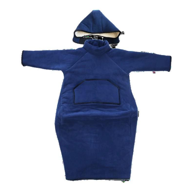 Windproof Warm Blanket Cover for Elderly Wheelchair - Cold-Proof Shawl for Winter Travel