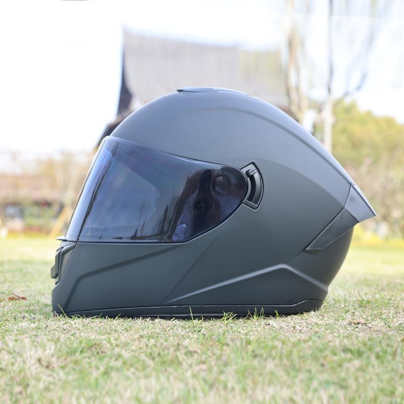 701-LVS-Motorcycle helmet, men's and women's dual mirror full helmet, four season couple motorcycle helmet