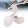 6F8 45942 01 Outboard Boat Propeller 3 Blades Metal 2 Stroke Propeller for Outboard Motors