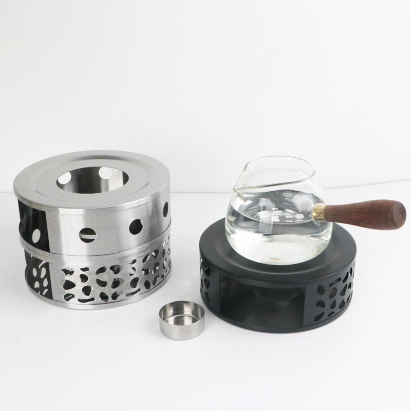Stainless Steel Tea & Coffee Warmer Candle Heating Base