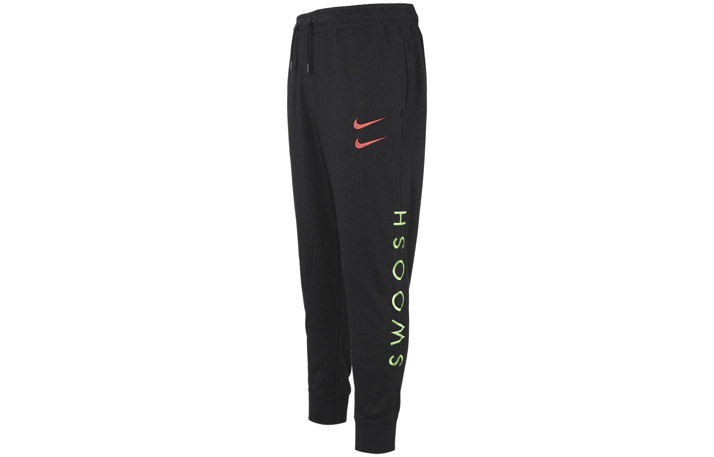 Nike Men s Sportswear Double Swoosh Track Pants Black DJ0468-010 XXL
