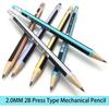 Press Type Automatic Pencil 2.0MM 2B Movable Pen Anti-slip Mechanical Pencil  Students