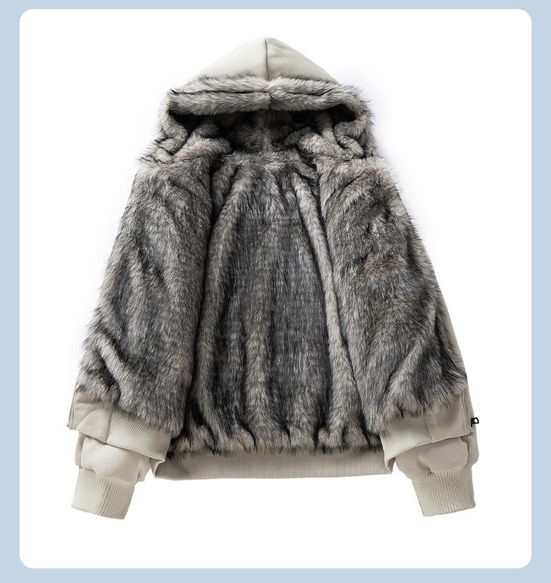 2025 Men's Trendy Lightweight Winter Jacket: Velvet-Lined, Thick, Warm, Fashionable, Loose-Fit Outerwear