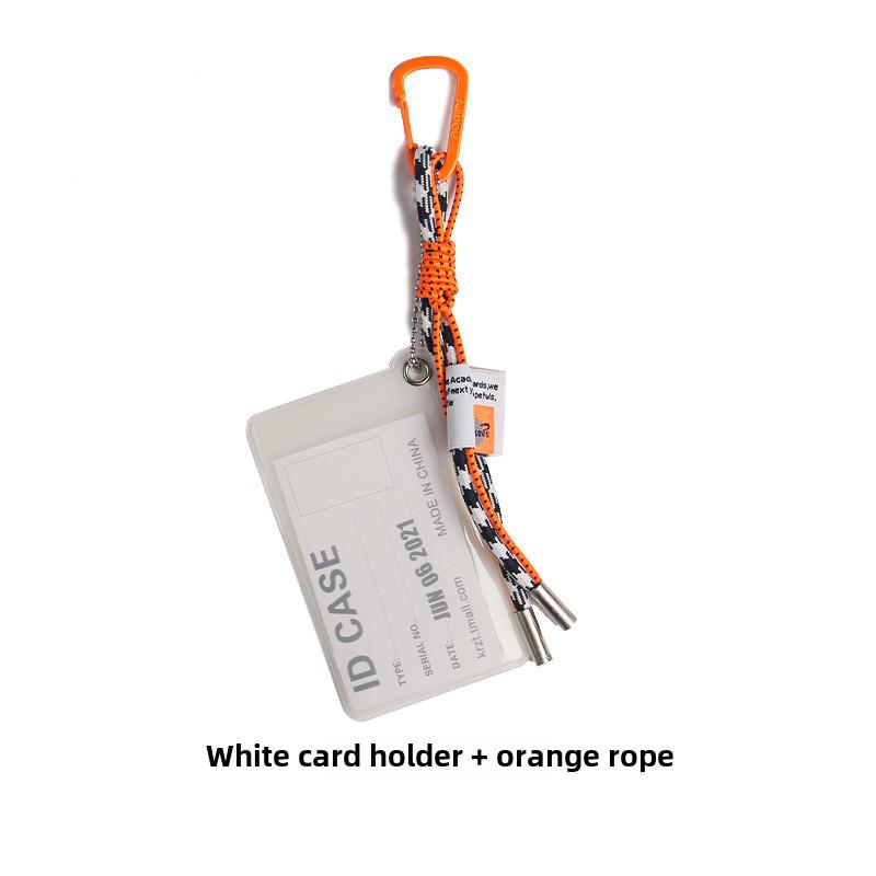 PVC Transparent Card Holder - Student Meal, Access, Bus Card Pendant for Backpacks or School Bags, Men's and Women's Accessories