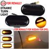2x Led Dynamic Turn Signal Lights Side Marker For Renault Clio Trafic Kangoo Twigo Dacia Nissan Interstar Primastar Opel MOVANO