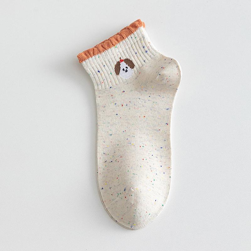 Summer Cute Ideas: Animal Short Socks, Cartoon Girls' Socks, Short Socks, Thin, Breathable Shallow Socks and Cotton Socks for Girls