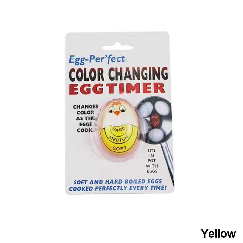 Egg Timer Resin Boiled Egg Cooker Color Changing Cooking Temperature Observer Kitchen Tool Eco-Friendly Resin Red Eggs Timer New