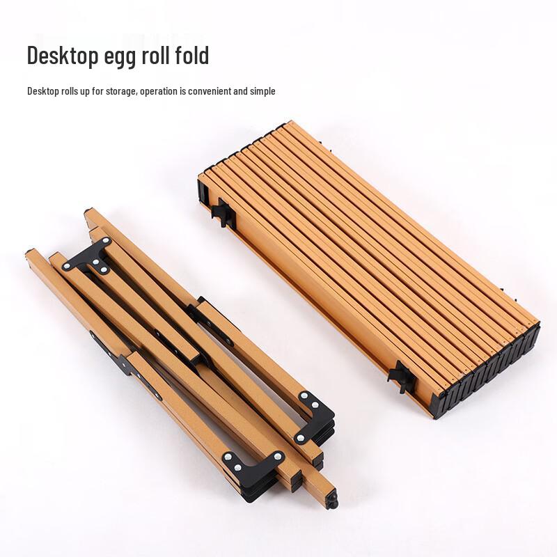 KIYERSY Vincent Folding Egg Roll Camping Table