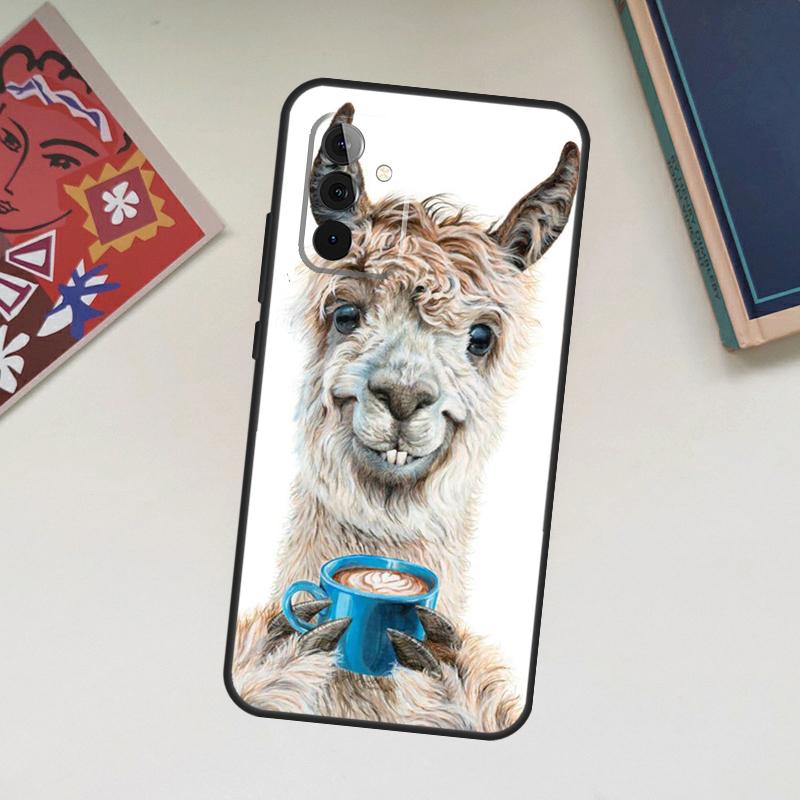 Lama Llama Alpaca Case For Samsung Galaxy A13 A53 A33 A23 A06 A56 A16 A36 A55 A35 A17 A54 A34 A14 A52 A32 A15