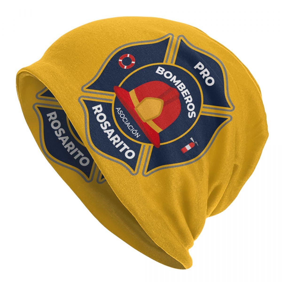 

Bomberos Firefighter Skullies Beanies Caps Унісекс Зимова тепла в’язана шапка Хіп-хоп Дорослий пожежний пожежно-рятувальний капелюх Кепка Beanies Hat