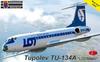 KP Model Passagierflugzeug LOT Polnische Ungarische Fluggesellschaften Plastikmodellbausatz KPM14411 1/144 Tu-134A Airlines/Malev (Flugzeug)