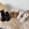 Autumn and Winter Children's Foreign Versatile Snow Boots Soft Sole Non-slip Baby Toddler Shoes Cold-proof Boys and Girls Cotton Shoes Tide