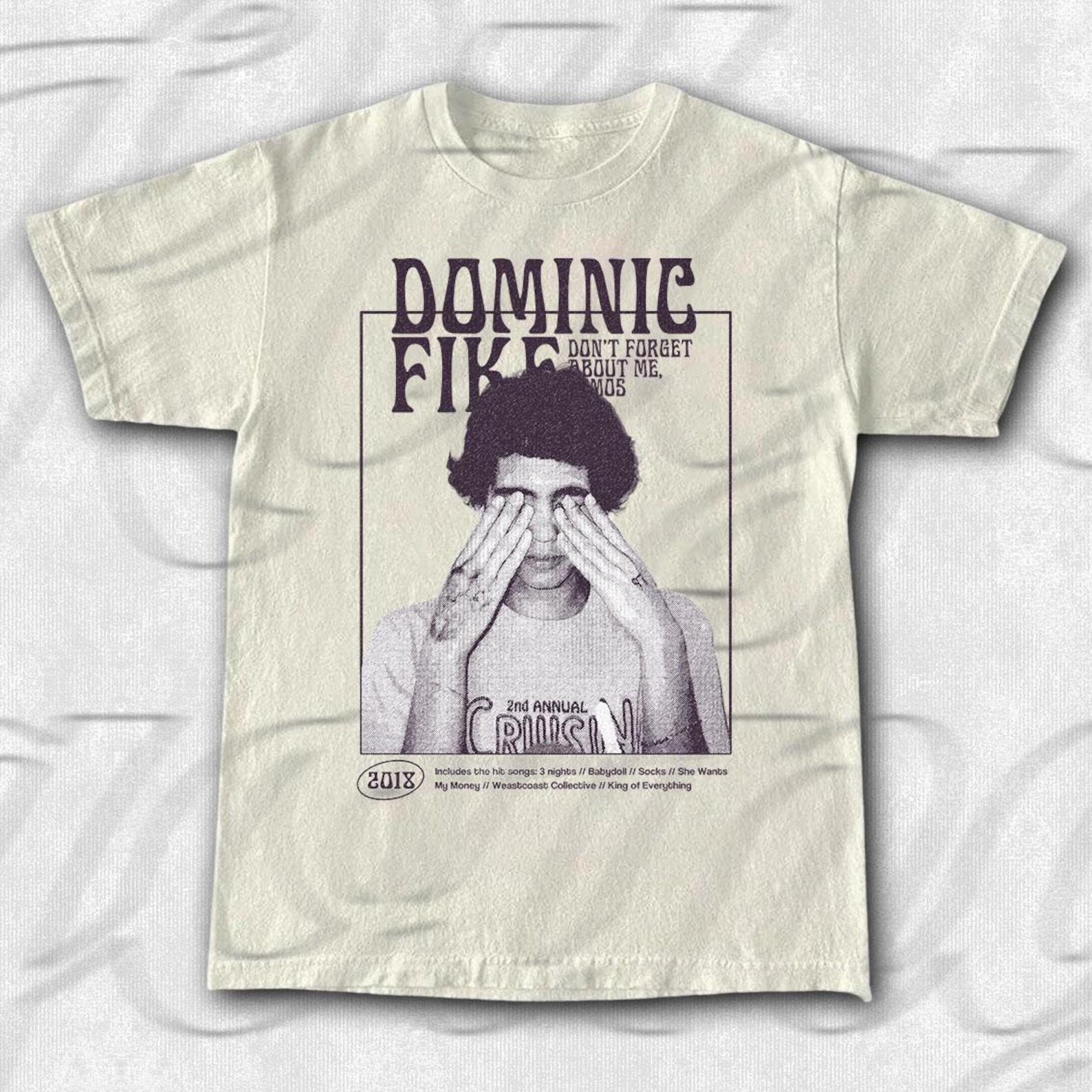 Dominic Fike Don t Forget About Me Vintage Unisex T-Shirt FD 3XL