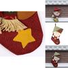Christmas Stocking Handmade Nonwoven Santa Sock For Party Decor Gift For Friends