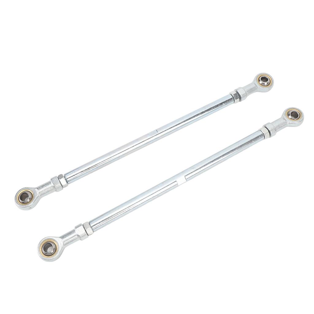 1 Para 295mm 8mm Zestaw Drążków Kierowniczych Stop Stali Wysoka Wytrzymałość Długotrwały do Gokarta ATV Gokart Wyścigowy