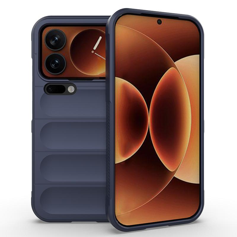 Soft Silicone Case for Xiaomi 17 Pro Shockproof Anti-slip Protective Back Case Cover Xiaomi 15 Fundas Para for Xiaomi 17 Pro Max