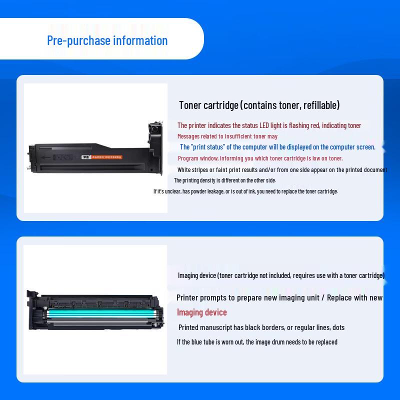 Compatible Toner & Imaging Drum for HP LaserJet MFP M42523/M42525 Series