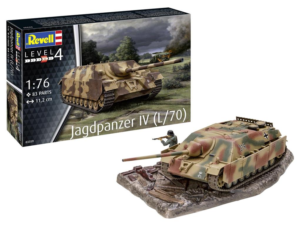 Revell German Jagdpanther IV Plastic Model Kit 03359 1/76 (L/70)