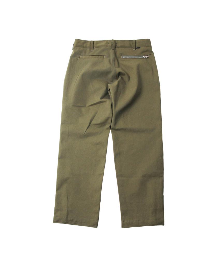 LEFTSEOUL Zipper Cargo Pants [Olive]