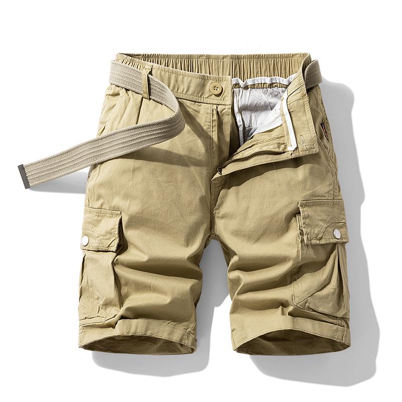 

Men s Functional Multi-pocket Streetwear Loosely Fitted Work Pants XL хакі