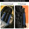 Folding Landing Net with Blue Foam Foldable Extendable Lightweight Handle Fishing Hand Net for Freshwater Saltwater Trout Bass
