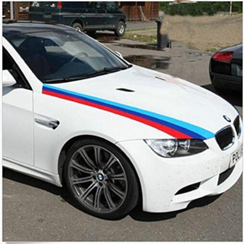 200*15cm Autos Multi-Color Stripe Karosserie Modifield Vinyl Aufkleber Dekoration Aufkleber
