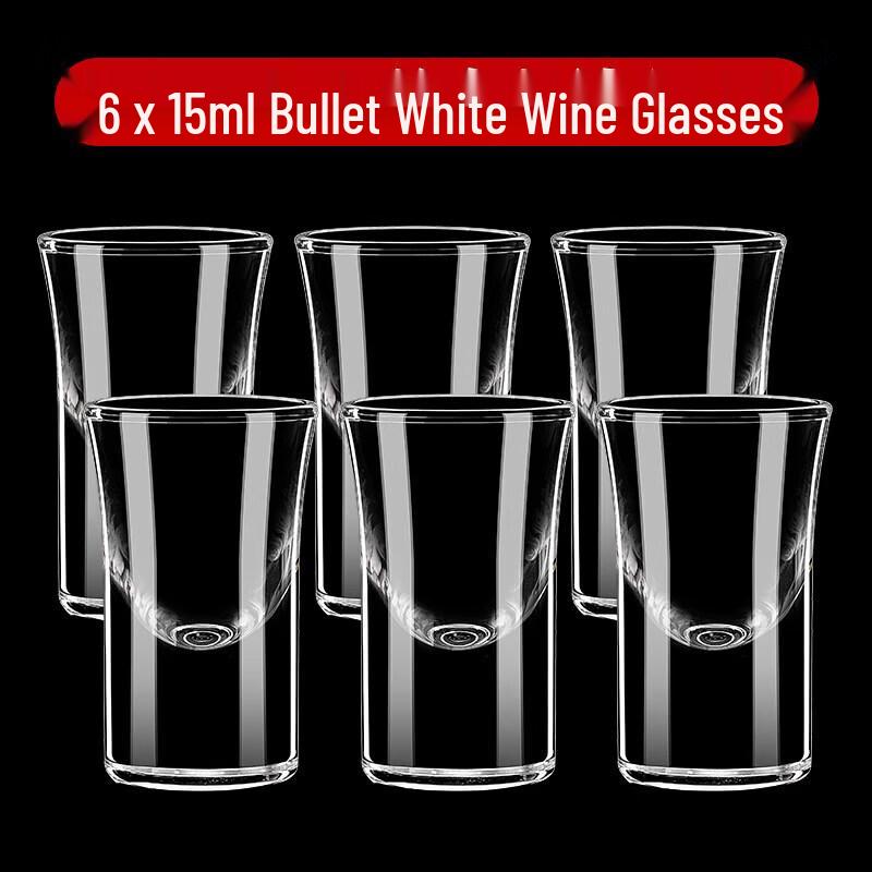 Handmade Glass Spirit Decanter & Shot Glass Set