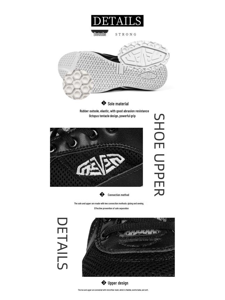 Breathable Non-Slip Wrestling & Boxing High-Top Shoes (Sizes 36-45) - Durable and Versatile for Fitness Training