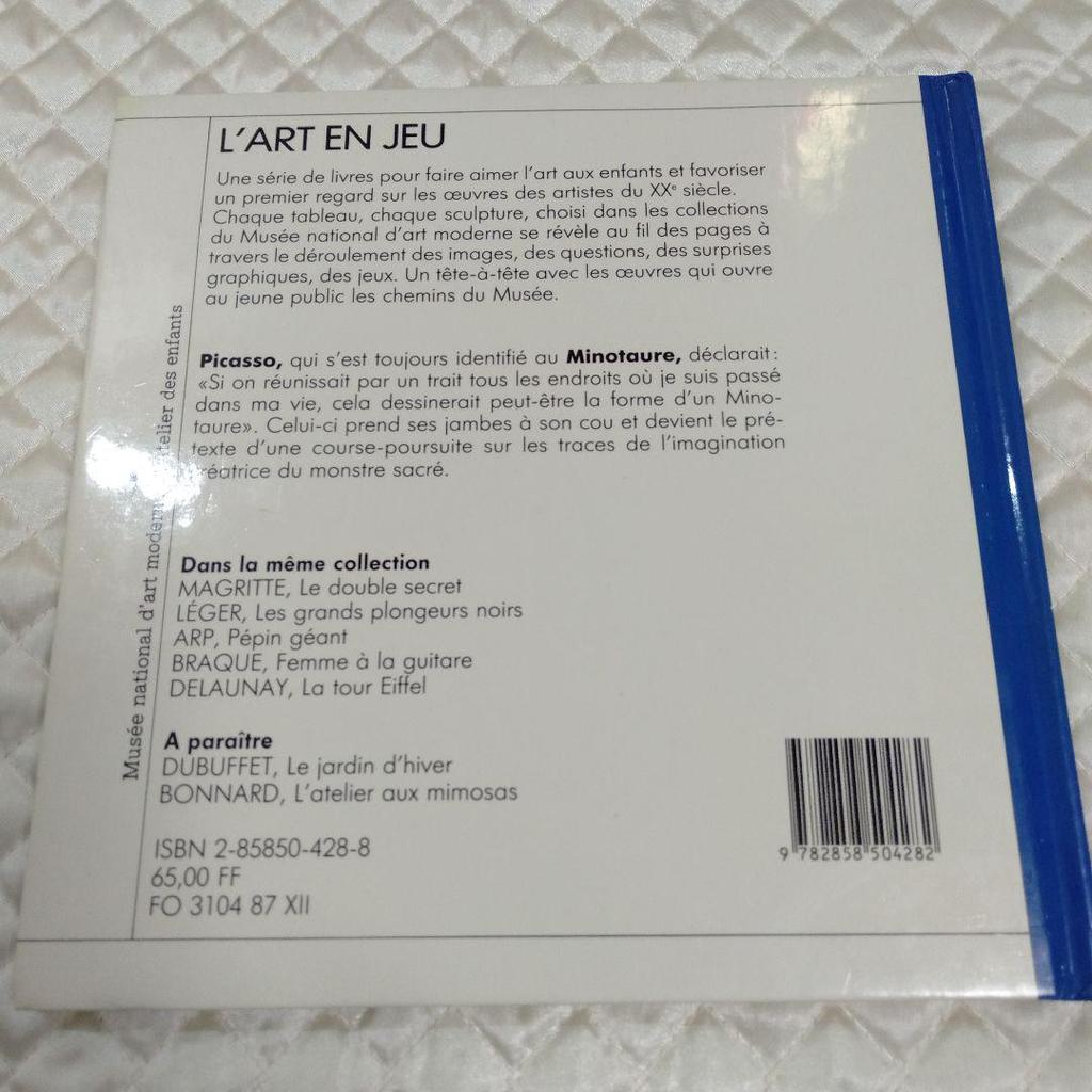 [USED] Picasso LE MINOTAURE L'ART EN JEU