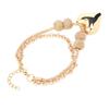 Exquisite Bracelet Personality Creativity Fashion Multi Layer Heart Shaped Bracelet for Weddings