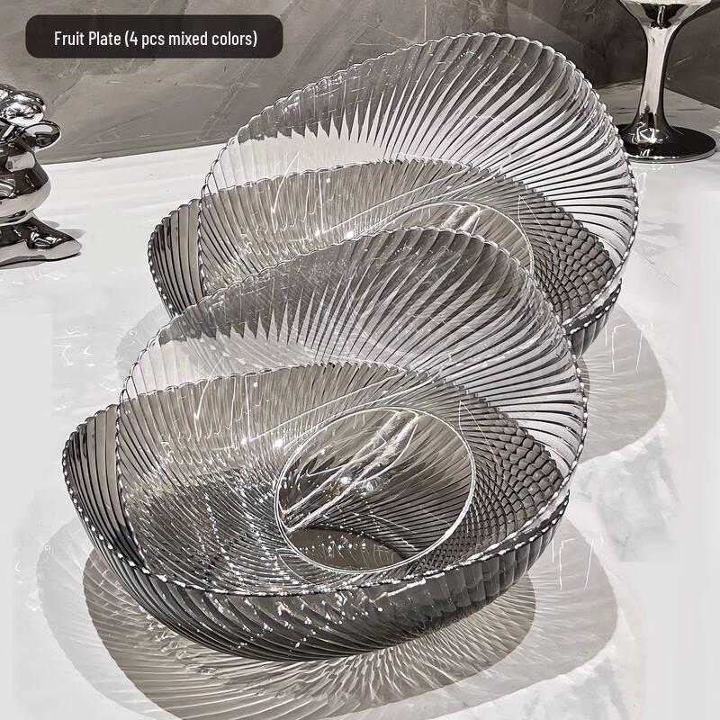 Zhaoran Exquisite Light Luxury Fruit Bowl