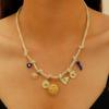 Summer Vacation Jewelry Bohemian Inspired Shell Starfish Pendants Multi Strand Necklace Handmade Gift For Her