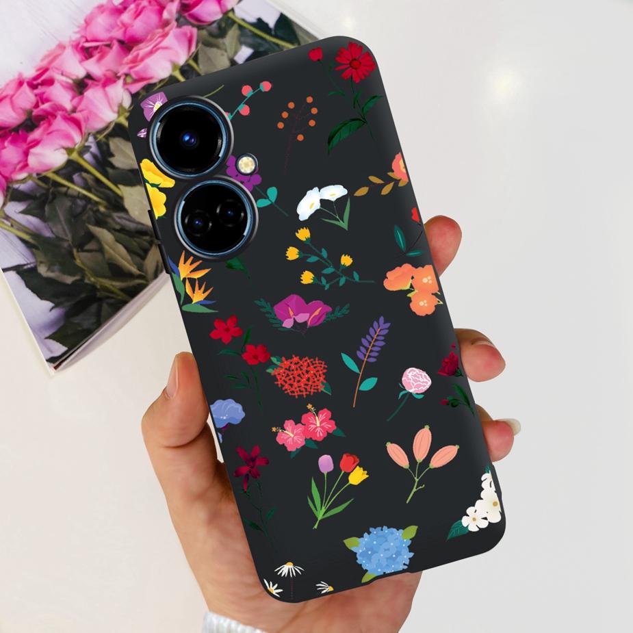 For Tecno Camon 19 Neo Case CH6i New Fashion Painted Cover Soft Silicone Phone Case For Tecno Camon 19 Pro 5G Camon19 Neo Bumper