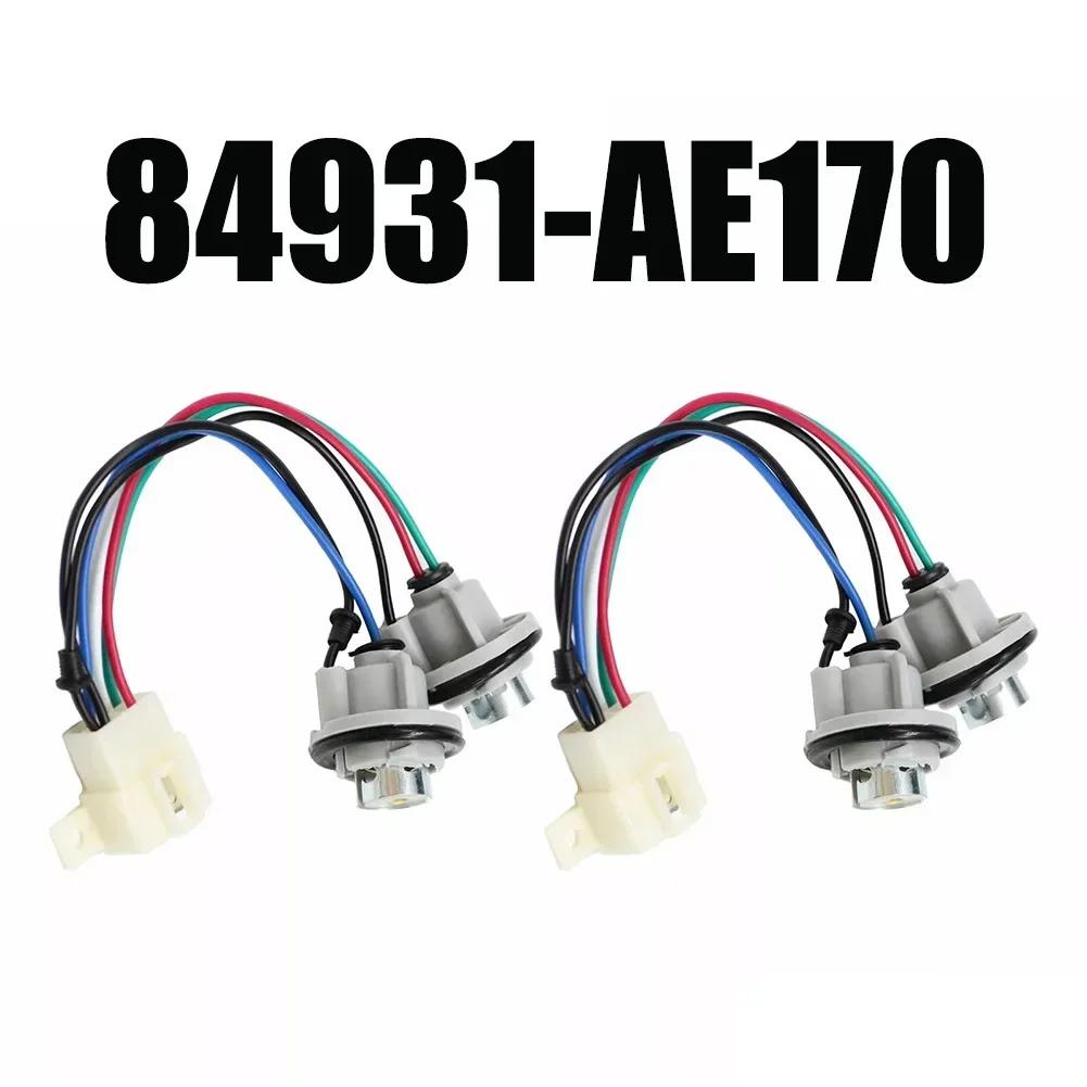 Replacement Tailgate Hatch Lamp Socket for Legacy Wagon For Outback 2000 2004 Black Gray 2pcs Set Easy Install