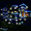 LED Snowflake Projector Light for Outdoor Christmas Decorations