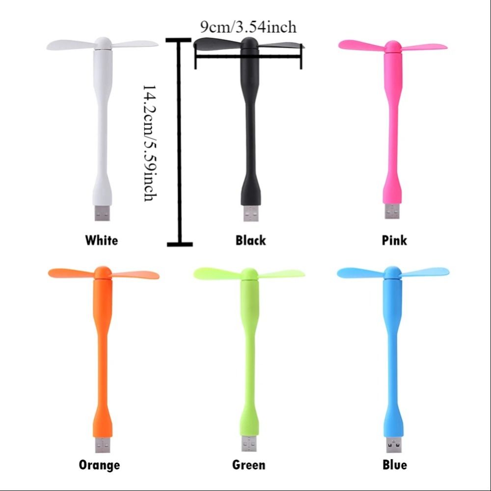 Bendable Mobile Phone Fan Portable Mini Fan Small Fan USB Fan Outdoor