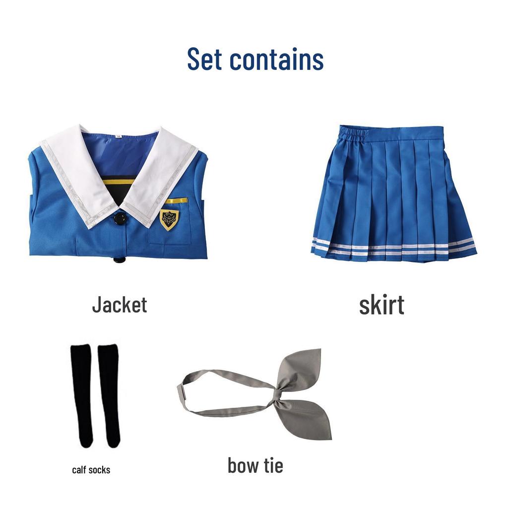 Chihaya Amane Nagasaki Soyo Series School Uniform Costume for Women