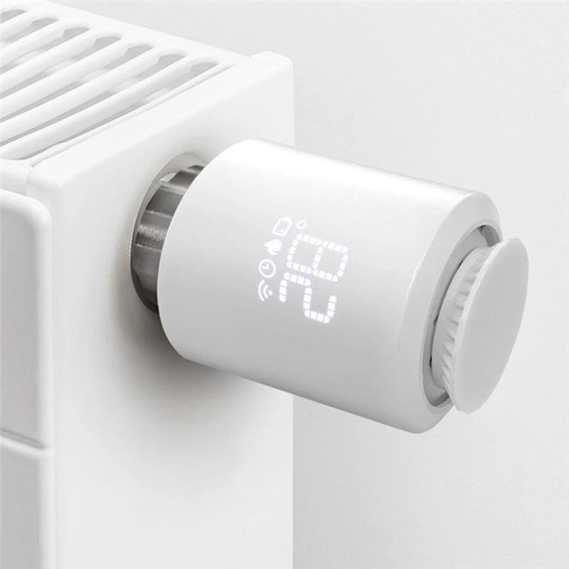 AEE4-Tuya Zigbee Smart Thermostat Thermostatic Radiator Valve Smart Home Heating Froest Protection Remote Group Control