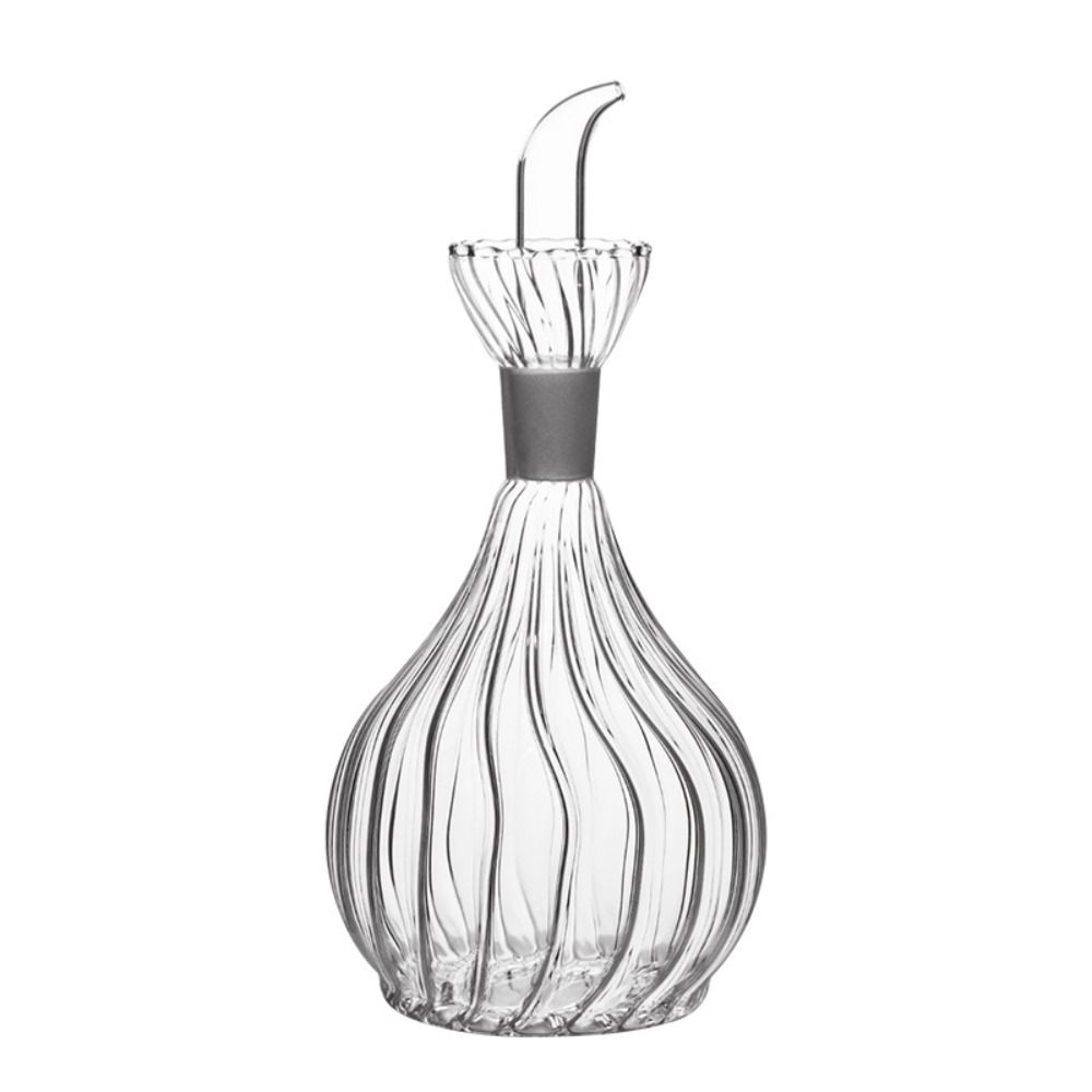 500/900ml Oil Dispenser Glass Vinegar Bottle Non-drip Condiment Container  BBQ