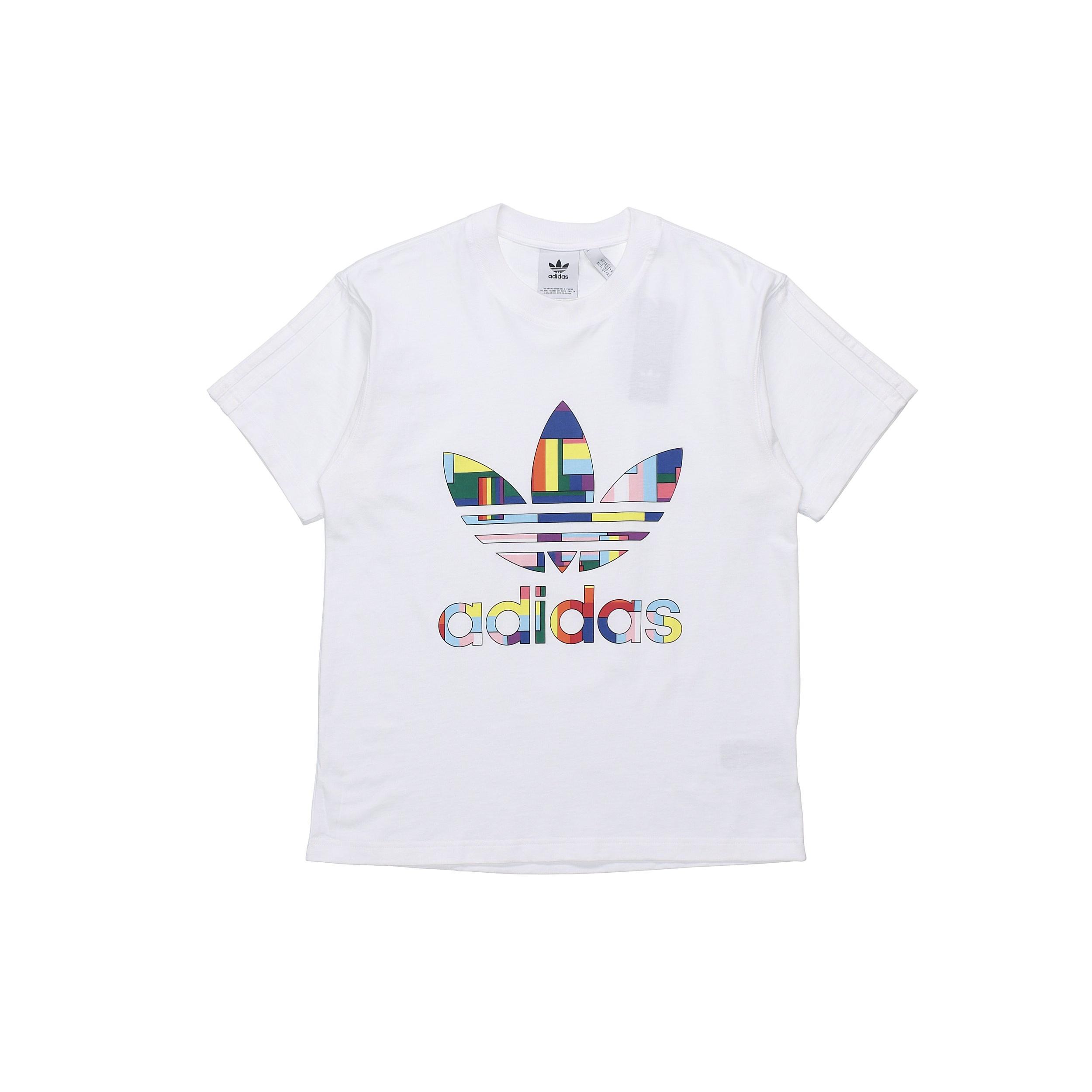 adidas originals Flag Lag Fill Tee Sports Short Sleeve White Men s GD0953 XL